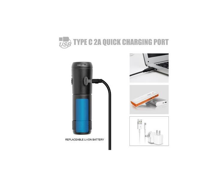 Eastpower Braviga LW-F600 700 Lümen USB Bisiklet Ön Lamba