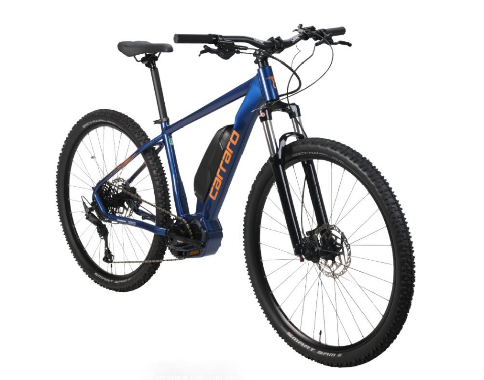 Carraro Vector 9.3 11 Vites H.D. 440H Koyu Mavi Turuncu Elektrikli Dağ Bisikleti