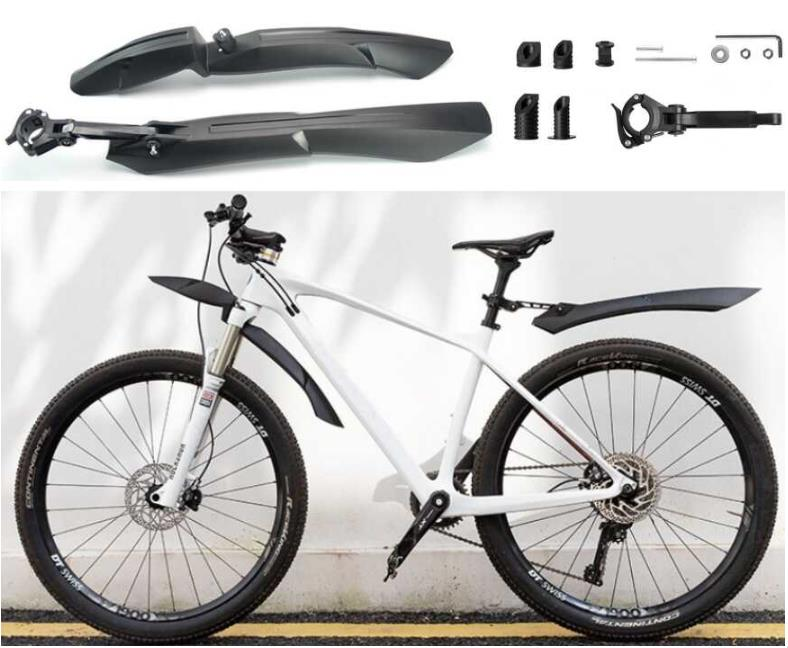 Briviga Bisiklet Çamurluk Seti FND-387 ÖN : 60x8.6cm ARKA : 52.5x9cm UYGUNLUK : 24 '' - 29''