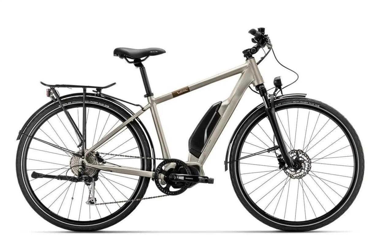 CONOR WRC PRAGA 9-Vites HD Elektrikli Şehir Bisikleti 48cm bej