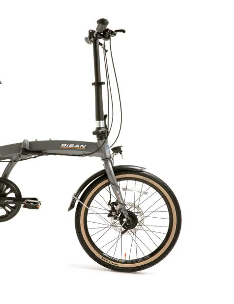 Bisan FX 3600 Altus 8 Vites Katlanır Bisiklet Gri Turuncu