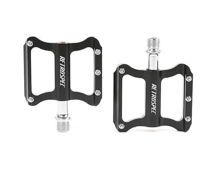 RETROSPEC Hafif Alüminyum Alaşımlı Çivili Yol Bisikleti Pedalları