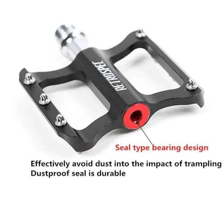 RETROSPEC Hafif Alüminyum Alaşımlı Çivili Yol Bisikleti Pedalları