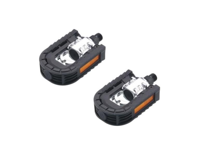 Briviga HF-881 Katlanır Bisiklet Pedalı Alüminyum Plastik 112x70mm 426gr