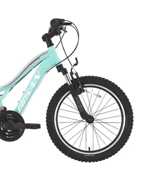 Bisan Gazella 20 Jant Turkuaz Pembe Kız Çocuk Dağ Bisikleti