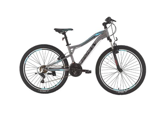 Bisan Buffalo 26 Jant V Fren Metalik Gri Siyah Mavi Dağ Bisikleti
