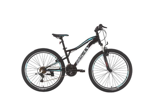 Bisan Buffalo 26 Jant V Fren Mat Siyah Mavi Dağ Bisikleti