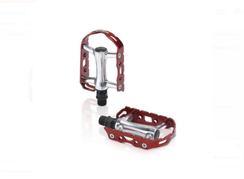 Xlc Pedal Mtb Ultralight Pd-M15 Alüminyum Gümüş-Kırmızı