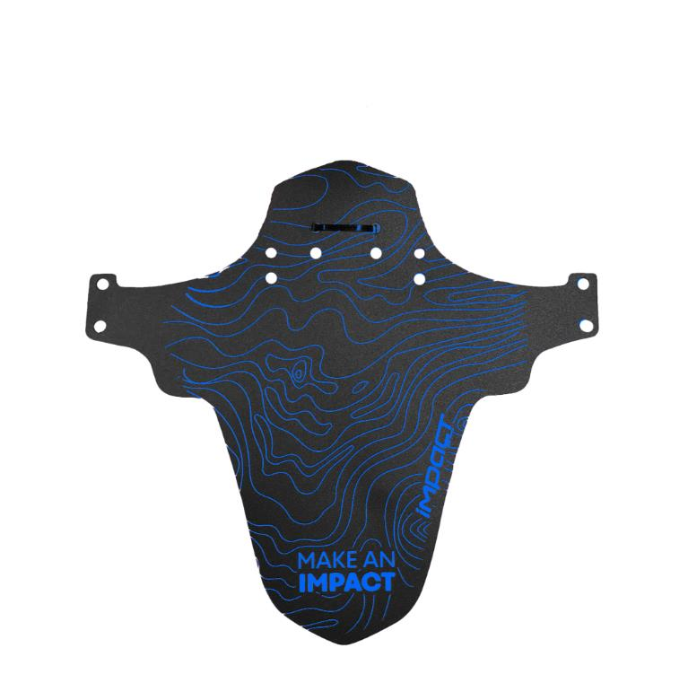 Impact Mde-35 Mtb Plastik Ön Çamurluk Mavi