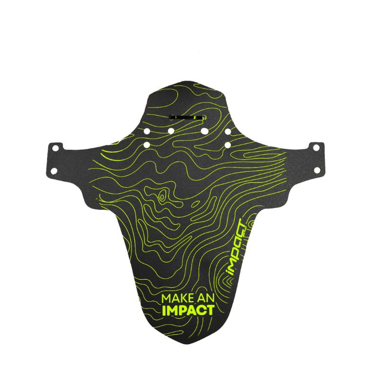 Impact Mde-35 Mtb Plastik Ön Çamurluk Neon Sarı