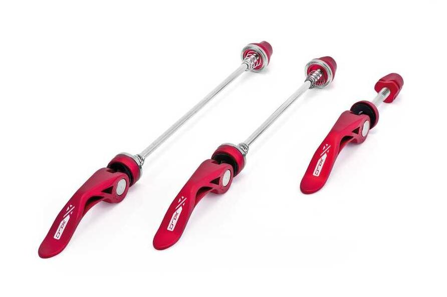 XLC QUICK Release 3'LÜ Mandal Set Kırmızı QR-L05