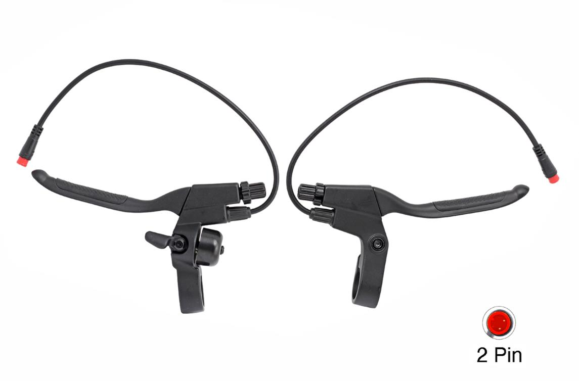 E-Bike Fren Kolu - Güç Kesicili, 2 Pin Uç, OEM