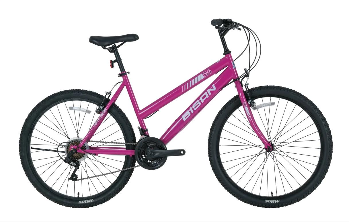 Bisan Sentiero V Fren 21 Vites 26 Jant Dağ Bisikleti Mor Beyaz
