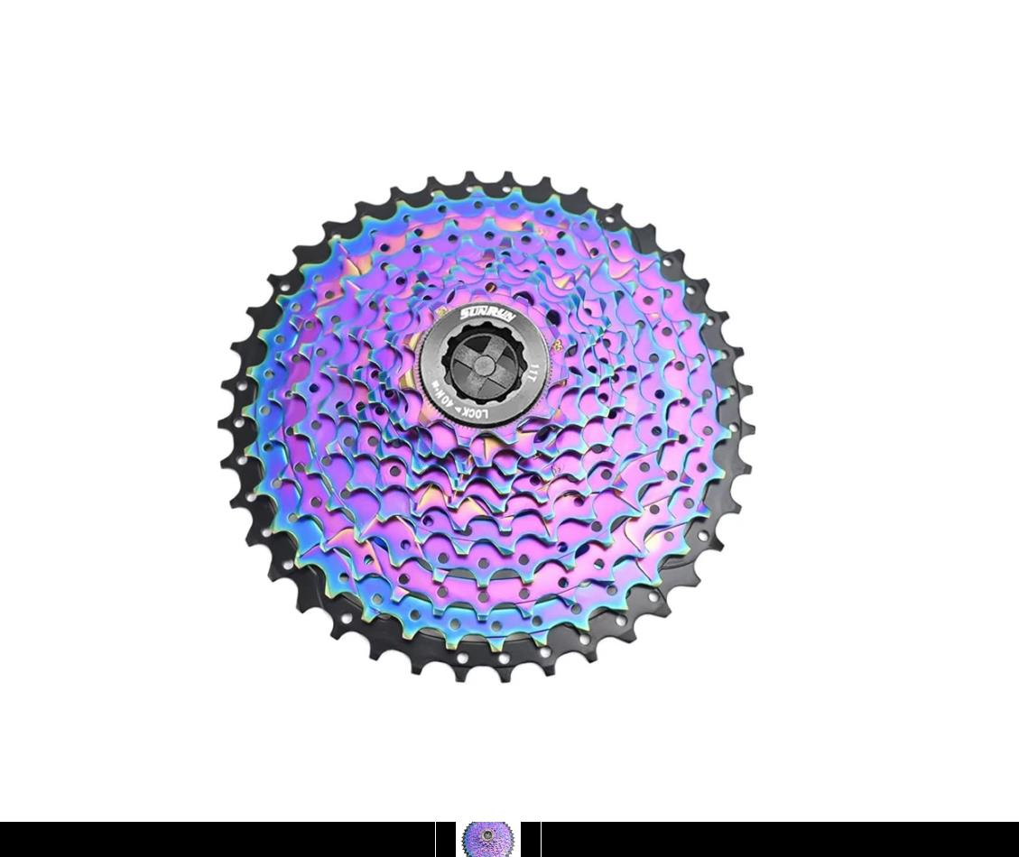 Sunrun Ruble - 10 Vites Kaset Rainbow 11 - 46T