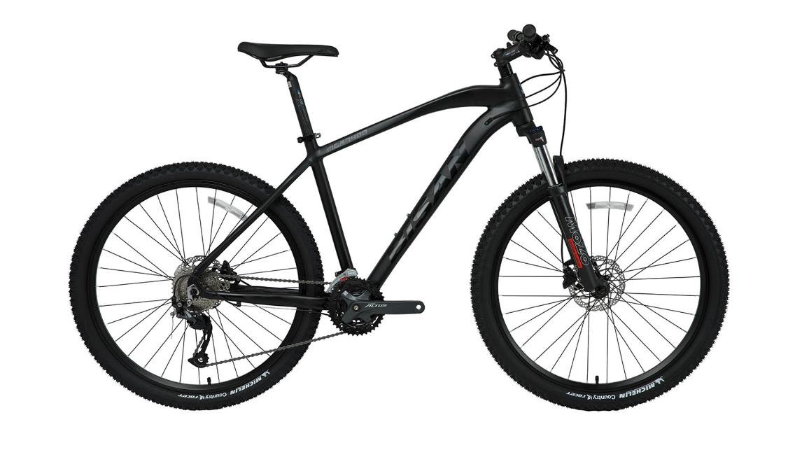 Bisan Mtx 7400 27.5 HD 17'' 27 Vites Mat Siyah Parlak Sİyah Mtb Dağ Bisikleti