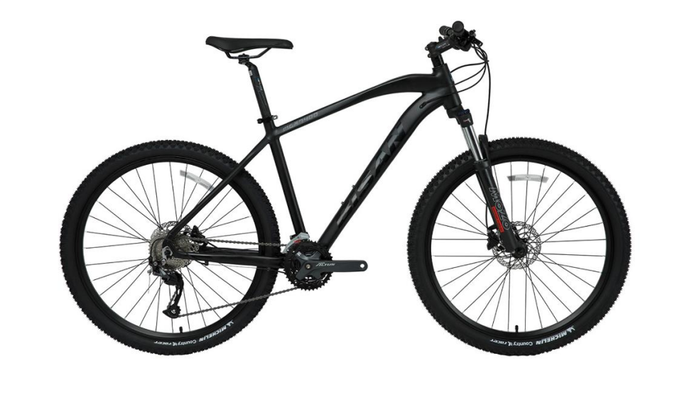 Bisan Mtx 7400 27.5 HD 17'' 27 Vites Mat Siyah Parlak Sİyah Mtb Dağ Bisikleti