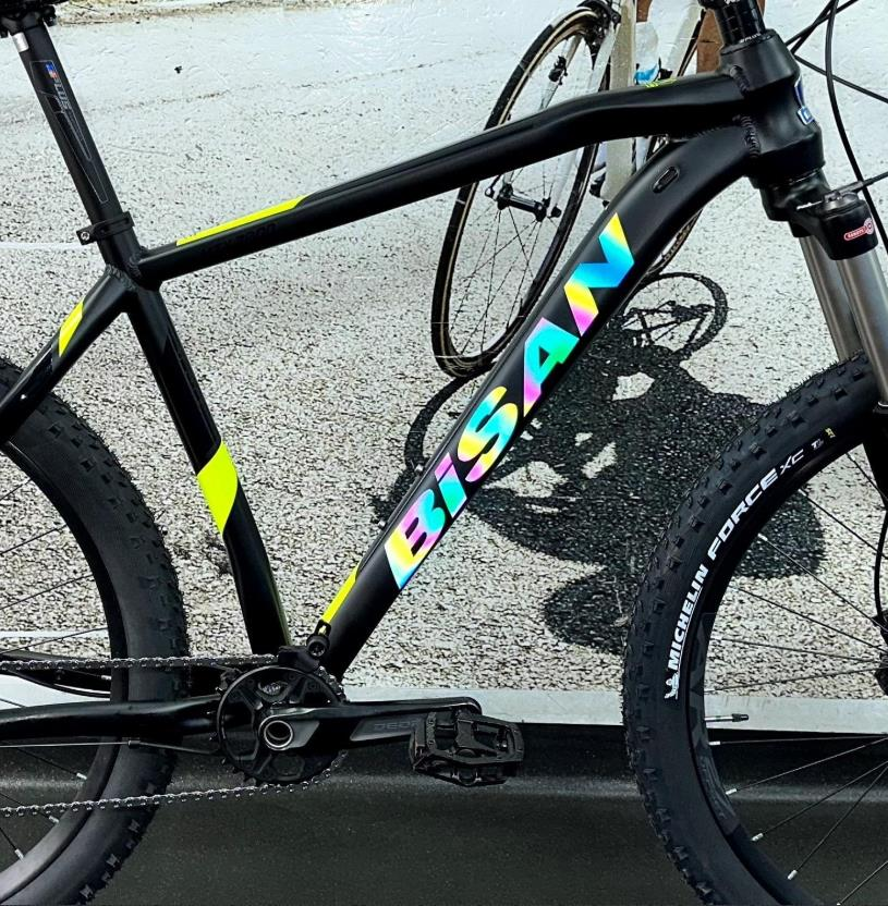 Bisan Mtx 7800 Slx 29 Jant 48 Cm Kadro Mat Siyah Sarı Gri