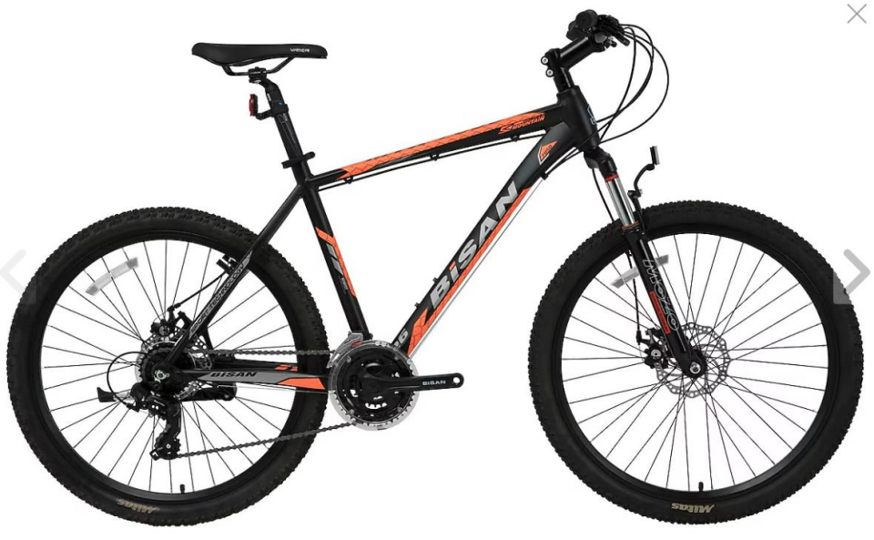 Bisan MTX 7050 29HD 48Cm Siyah Turuncu MTB Dağ Bisikleti