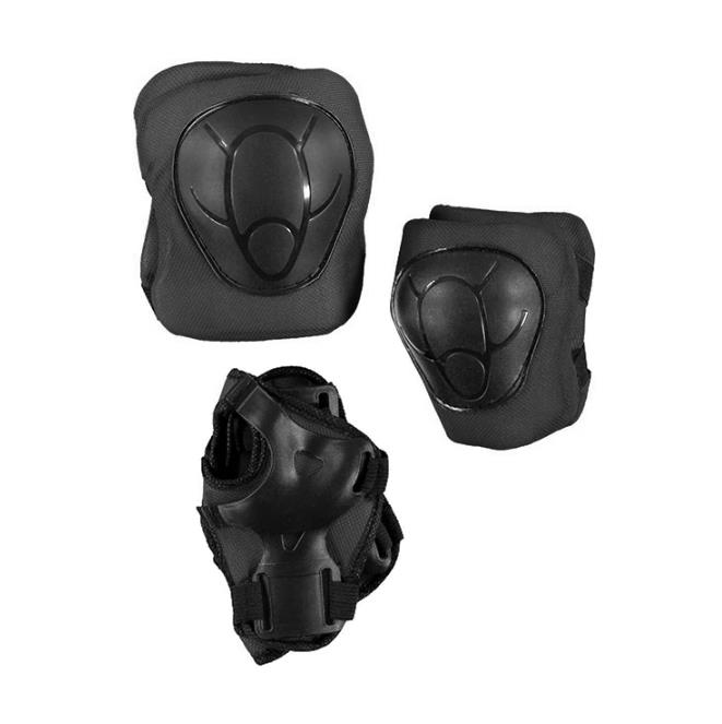 Çocuk Bisiklet Dizlik-Dirseklik- Bileklik Seti - Siyah