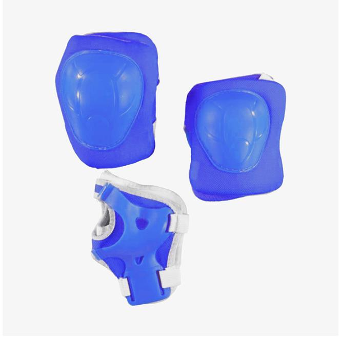 Çocuk Bisiklet Dizlik-Dirseklik- Bileklik Seti - Mavi
