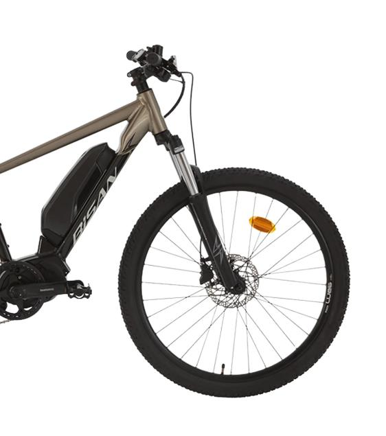 Bisan Arrow 26 Jant 38 Cm Metalik Bej Siyah Elektrikli Bisiklet