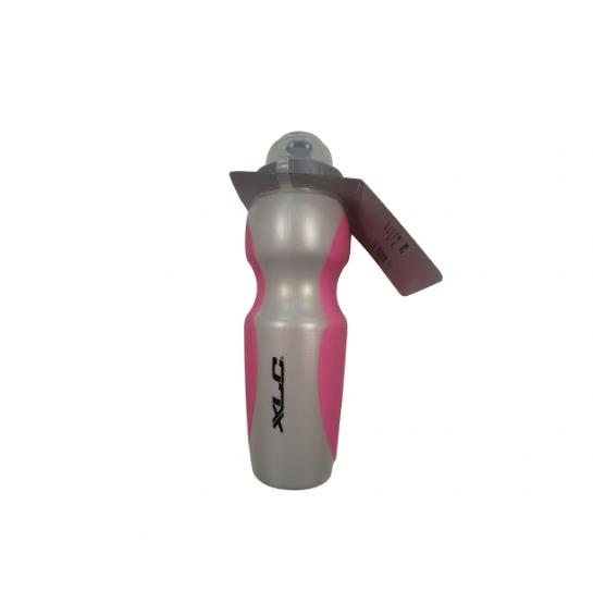 XLC Grip Bisiklet Suluk Matara Beyaz/Pembe Kapaklı