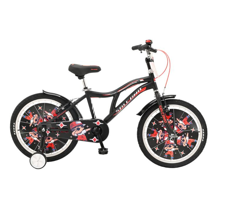 Salcano Badboy 20 Jant Siyah Kırmızı Erkek Çocuk Bisikleti