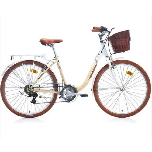 Carraro Juliana 24 430H Kadın Şehir Bisikleti Beyaz-Bej Kahverengi