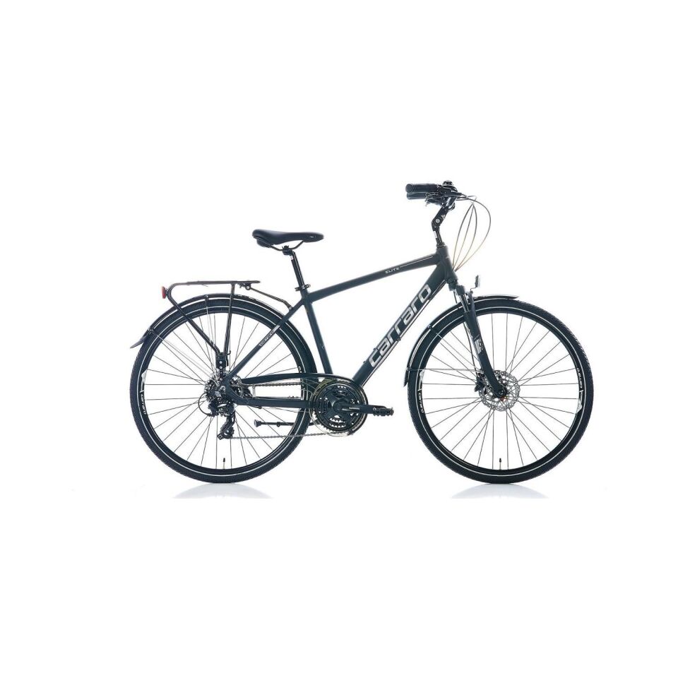 Carraro Elite 706 28 Jant 21 Vites Hidrolik Fren Mat Siyah Gri Krom Şehir Bisikleti