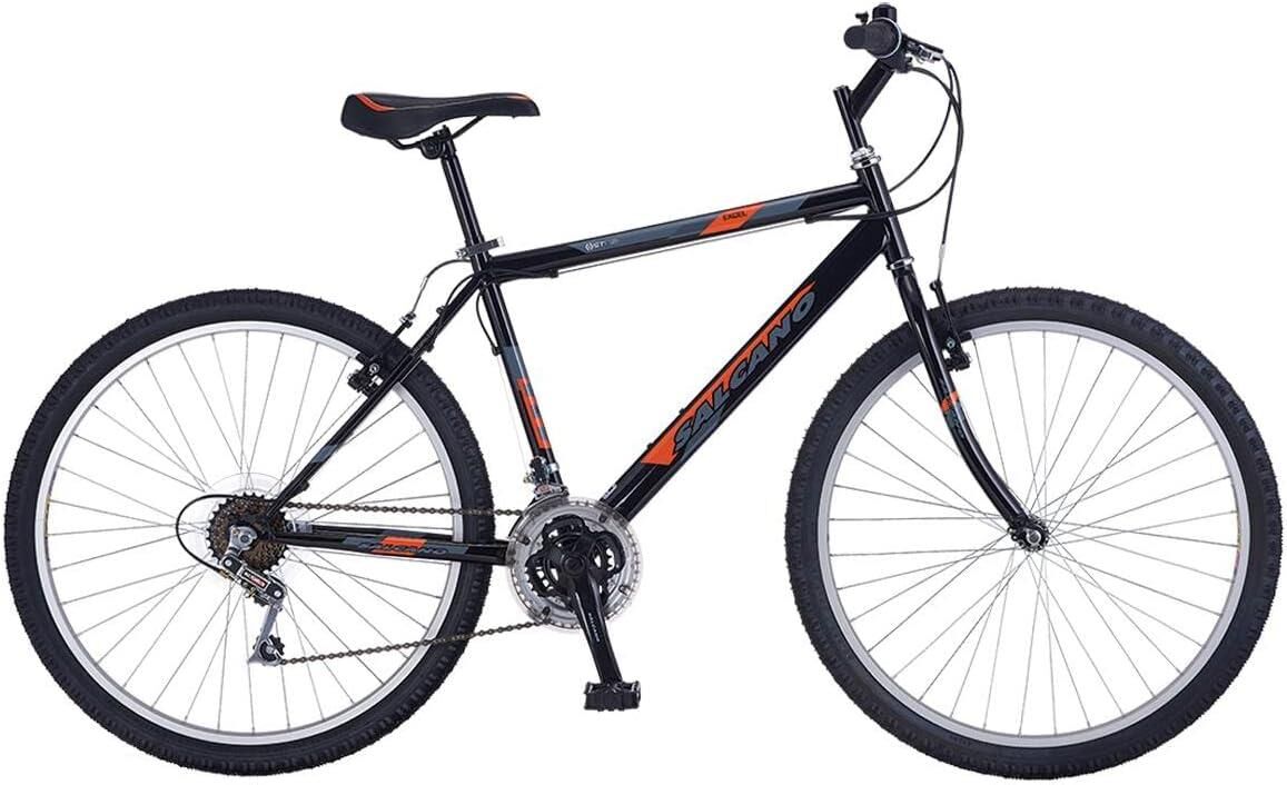 Salcano Excel 26 Jant Siyah Turuncu Dağ Bisikleti