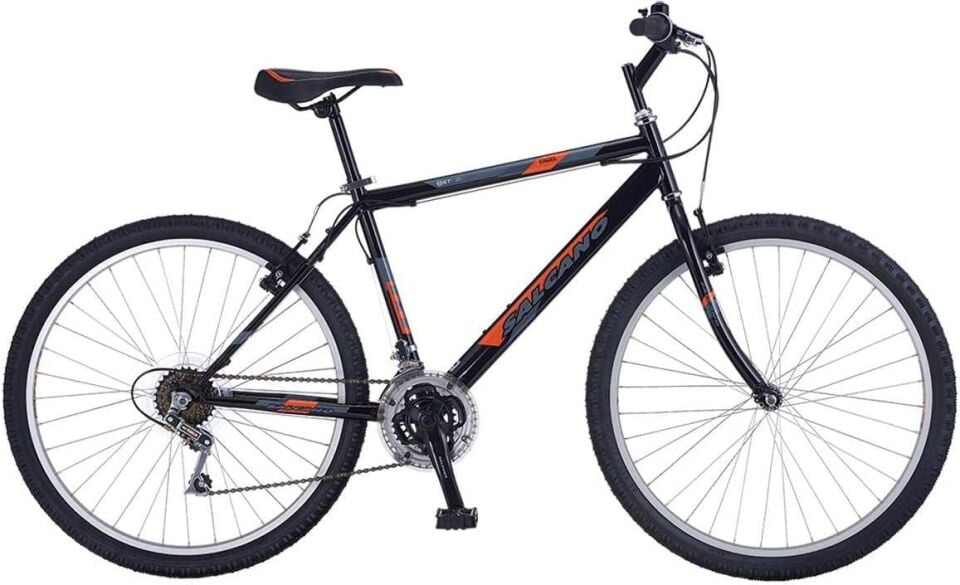 Salcano Excel 26 Jant Siyah Turuncu Dağ Bisikleti