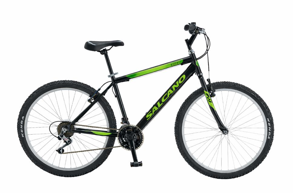 Salcano Excel 24 Jant Bisiklet Siyah - Yeşil