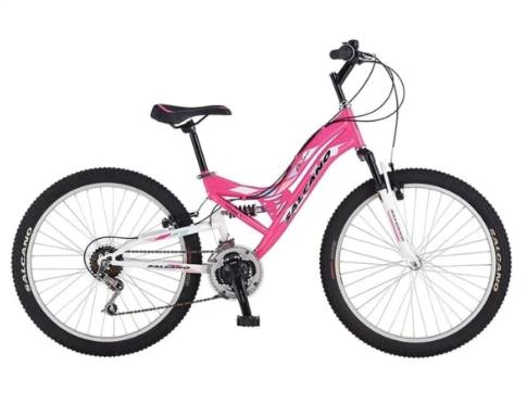 Salcano Helen 24 Jant Pembe Beyaz Dağ Bisiklet