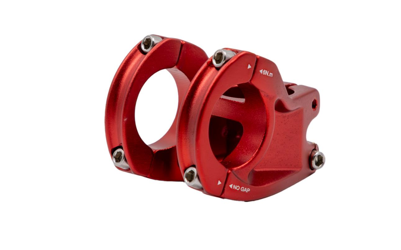 RAPTOR Bisiklet Gidon Boğazı 31,8mm - Kırmızı