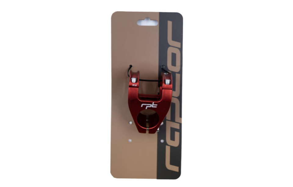 RAPTOR Bisiklet Gidon Boğazı 31,8mm - Kırmızı