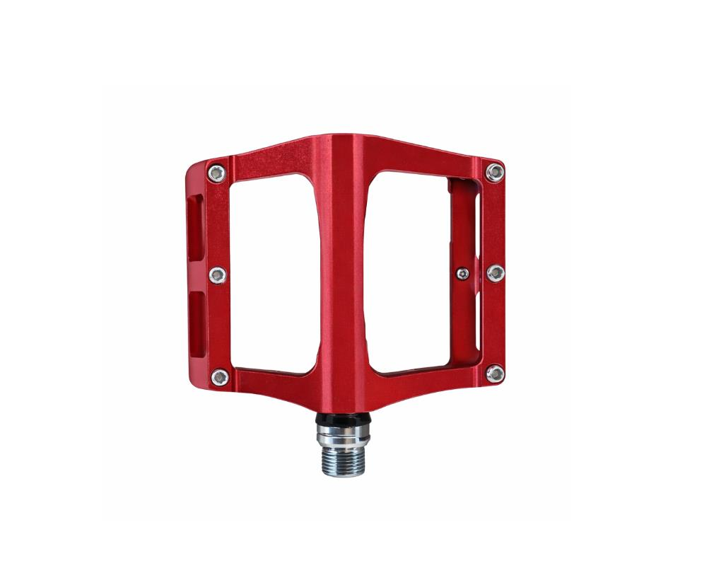 XBYC 501 CNC Aliminyum Bilyalı Pedal Geniş Kırmızı