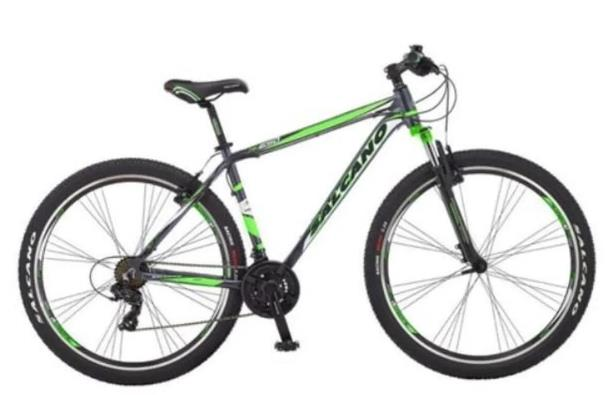 Salcano NG650 27.5 V 16'' Mat Antrasit Gri Yeşil Beyaz Dağ Bisikleti