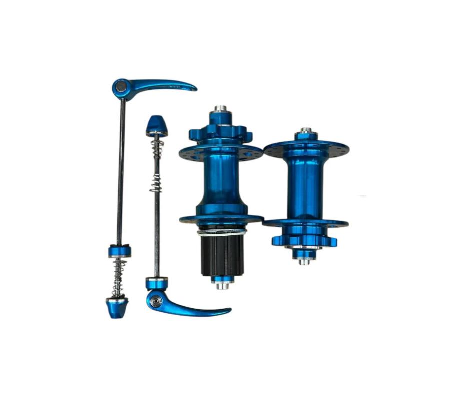 Forte GT Hub Sesli Ön Arka Göbek Seti Mavi XYBC-680 Mandallı 6 Vida Disk