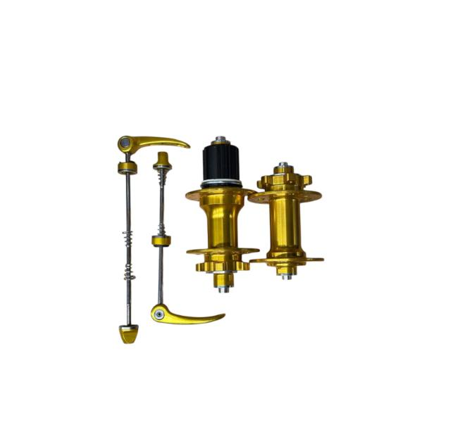 Forte GT Hub Sesli Ön Arka Göbek Seti Sarı XYBC-680 Mandallı 6 Vida Disk