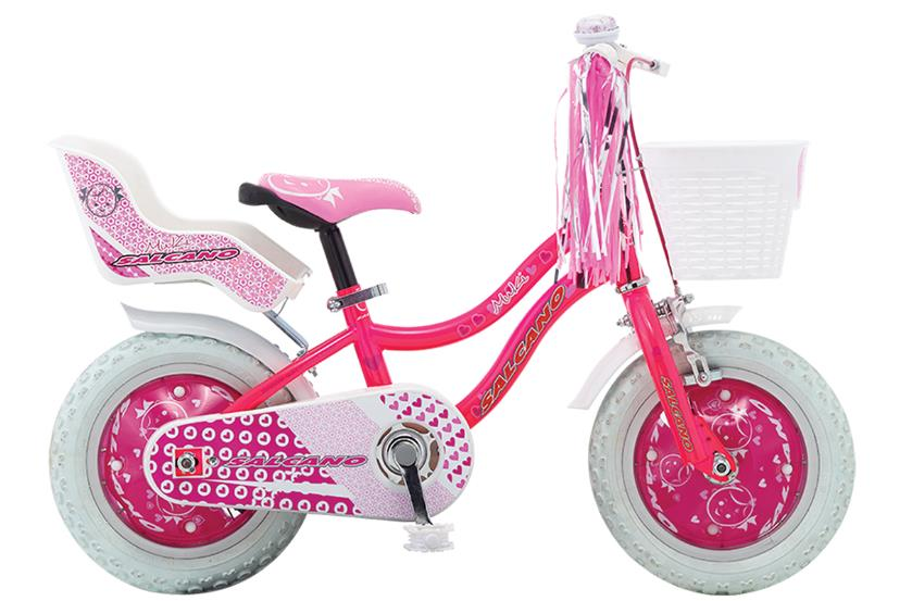 Salcano Muki 14 Pembe Beyaz Kız Çocuk Bisikleti