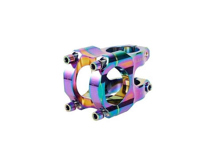 Lunje 31.8mm Alüminyum Dayanıklı Rainbow Renk Değiştiren Gidon Boğazı Brm Bisiklet