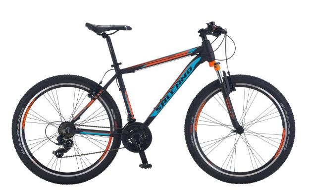 Salcano NG650 29 V 19'' Dağ Bisikleti Mat Siyah-Turuncu-Turkuaz