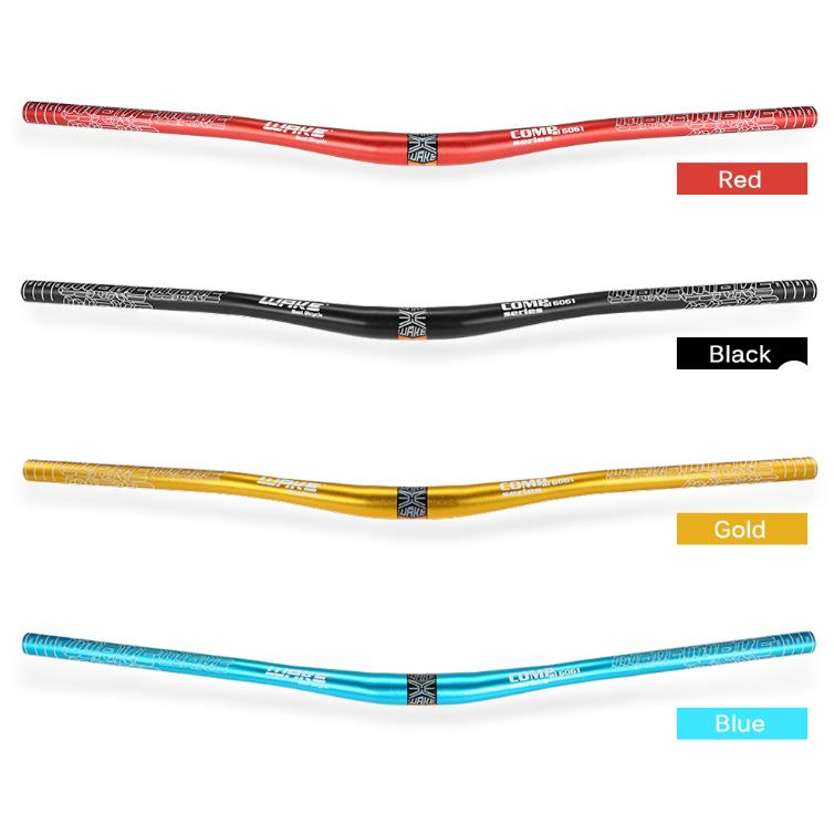 Wake 6061  Alüminyum Mtb Bisiklet Gidonu Kırmızı