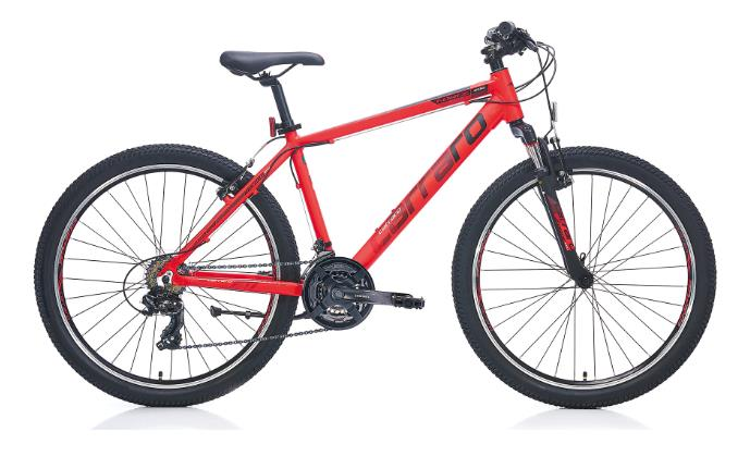 Carraro Force 600 482H Dağ Bisikleti Mat Kırmızı-Siyah-Beyaz