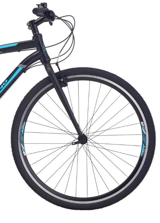 Salcano City Explorer VR 19'' Gezi Bisikleti Mat Gri-Turuncu