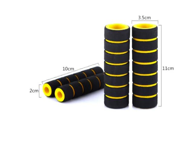 Motosiklet Bisiklet 4’lü Sünger Elcik Üniversal ( Yeşil )