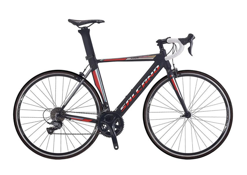 Salcano XRS 044 Claris 510H Yarış Bisikleti Mat Siyah-Kırmızı-Gümüş