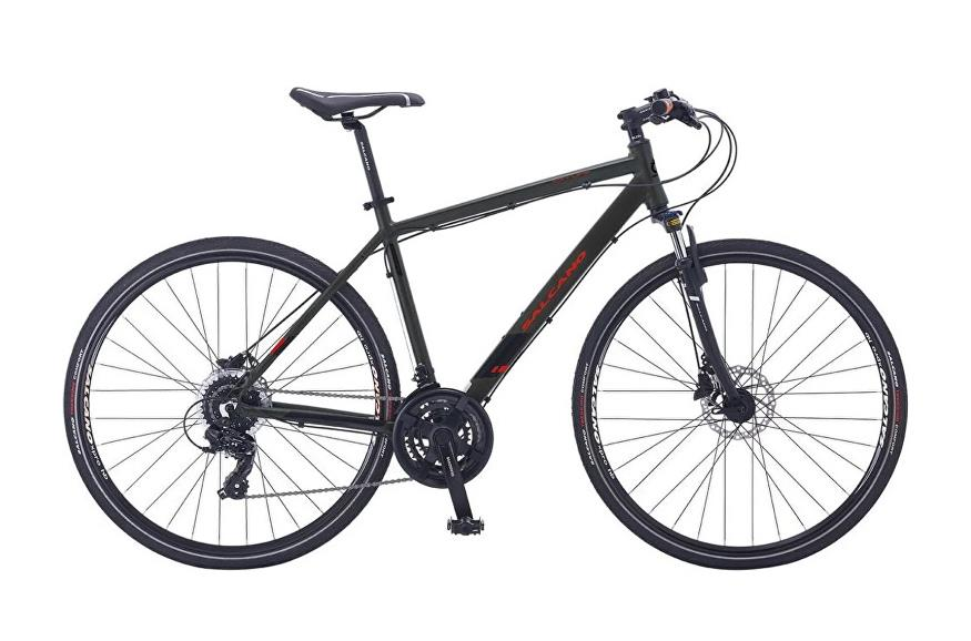 Salcano City Life 21S HD 20'' Gezi Bisikleti Mat Siyah-Kırmızı