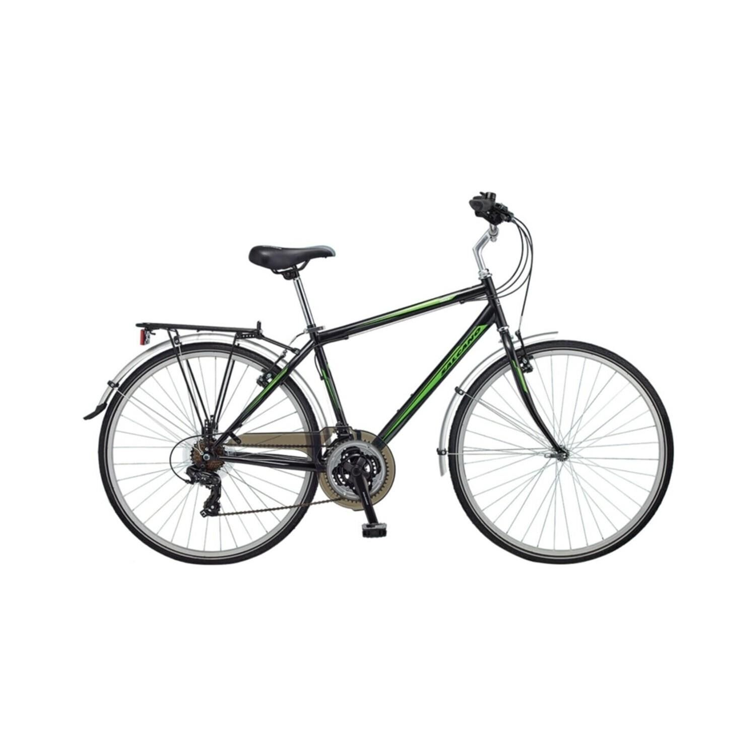 Salcano Üsküp 700 Man VR Şehir Bisikleti Yeşil-Gri-Siyah
