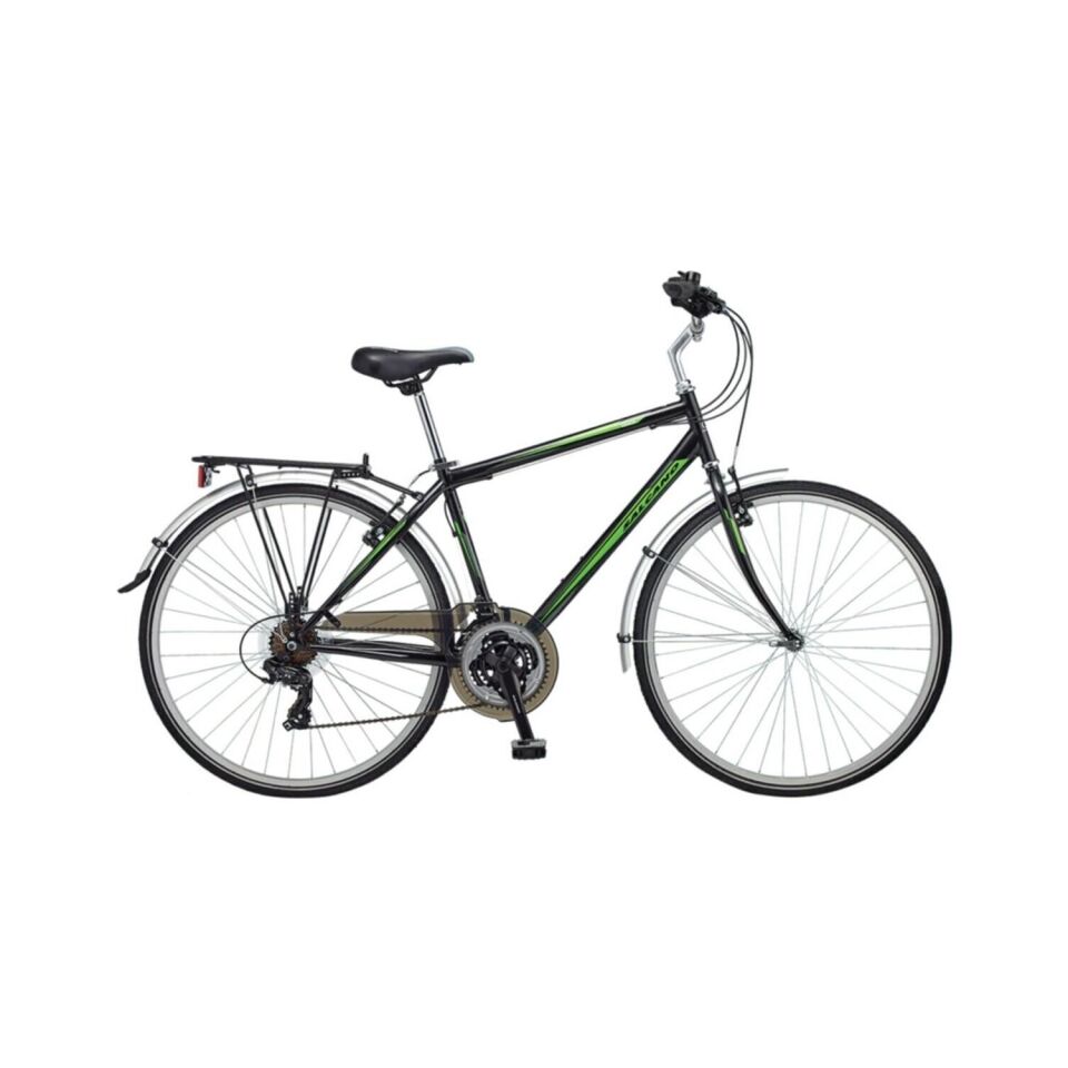 Salcano Üsküp 700 Man VR Şehir Bisikleti Yeşil-Gri-Siyah